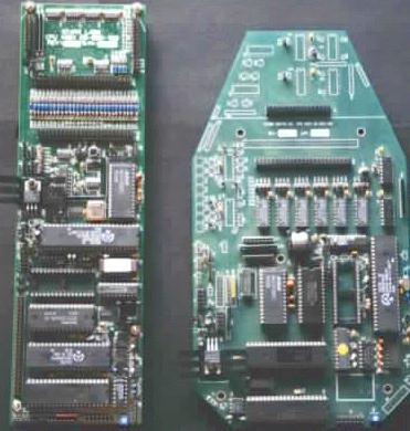 Photo of D5 and D4 CPU boards